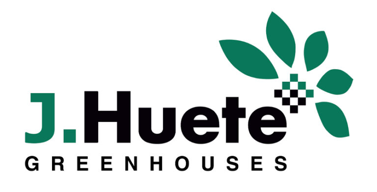 Sitetech | Home J.Huete Greenhouses logo with green leaves